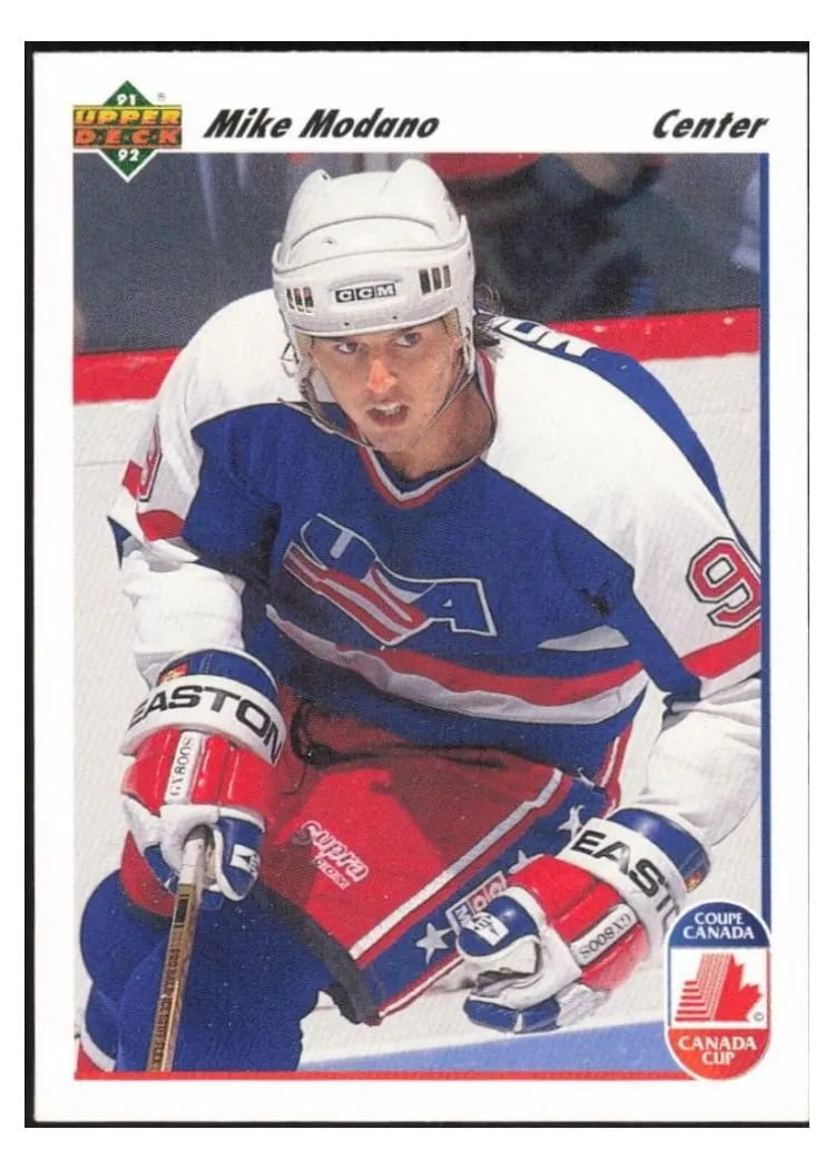 1991 Upper Deck Mike Modano #32 card