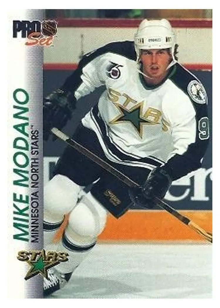 1992 Pro Set Mike Modano #76 card