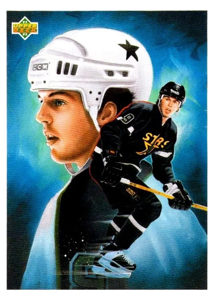 1992 Upper Deck Mike Modano #9 card