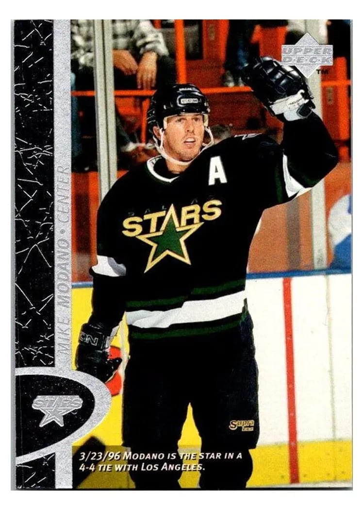 1996 Upper Deck Mike Modano #43 card