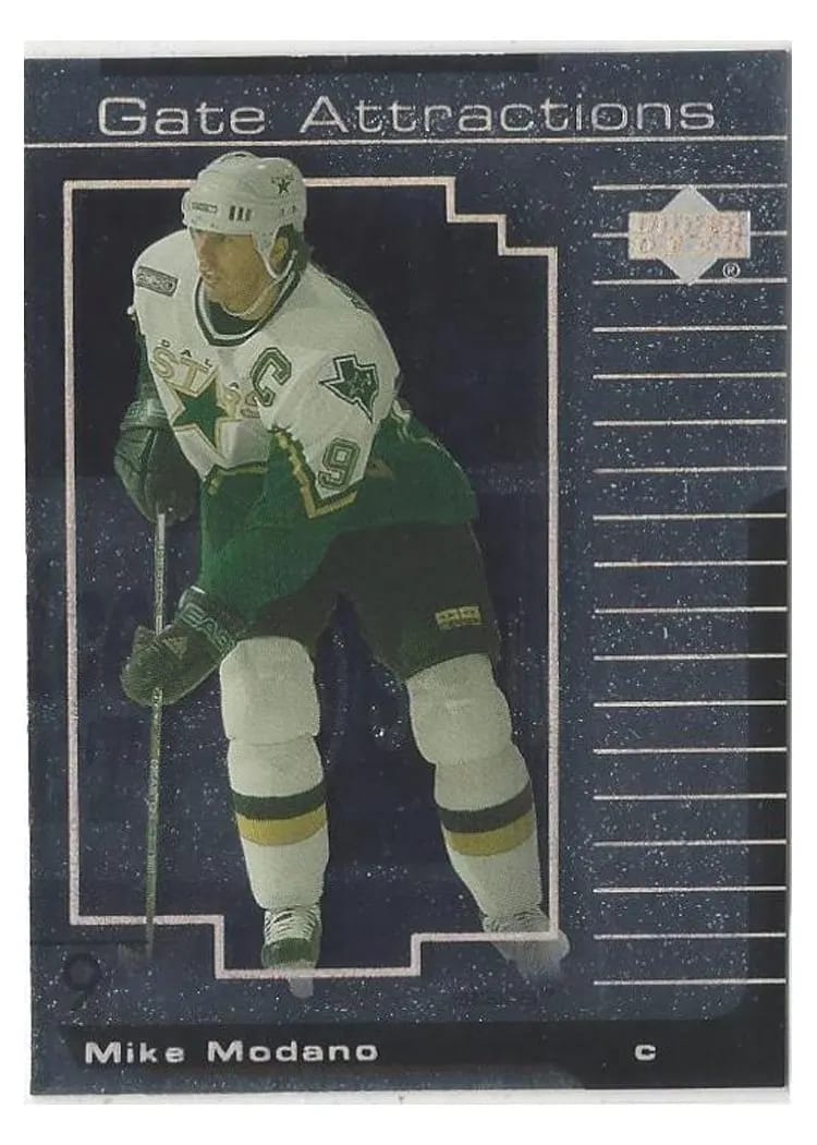 2000 Upper Deck Gate Attractions Mike Modano #GA5 card