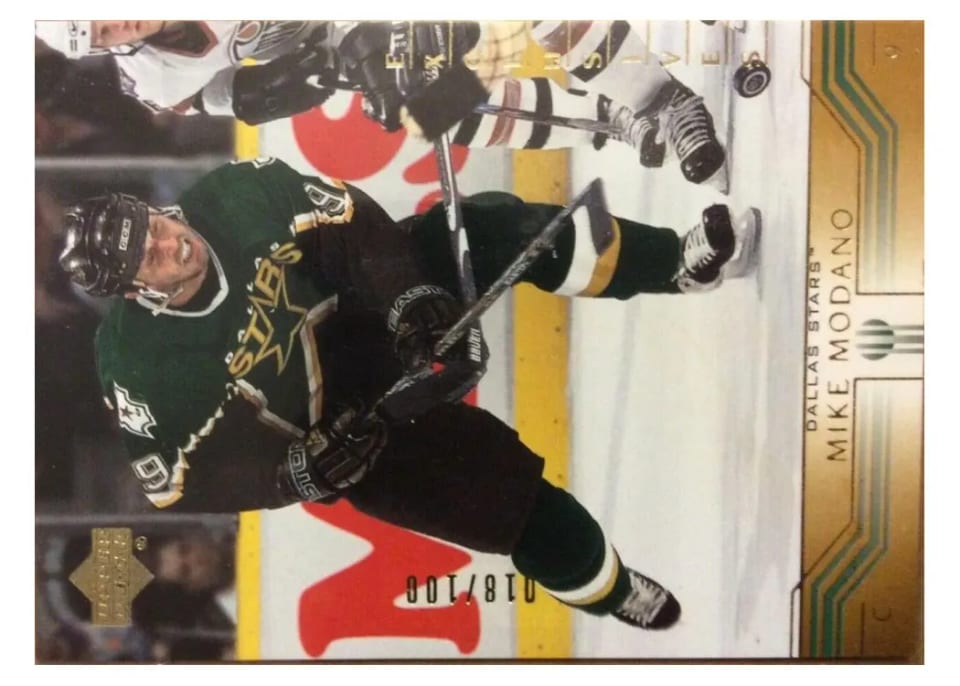 2001 Upper Deck Mike Modano #55 card