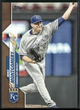 2020 Topps Update Mike Montgomery #U-233 card