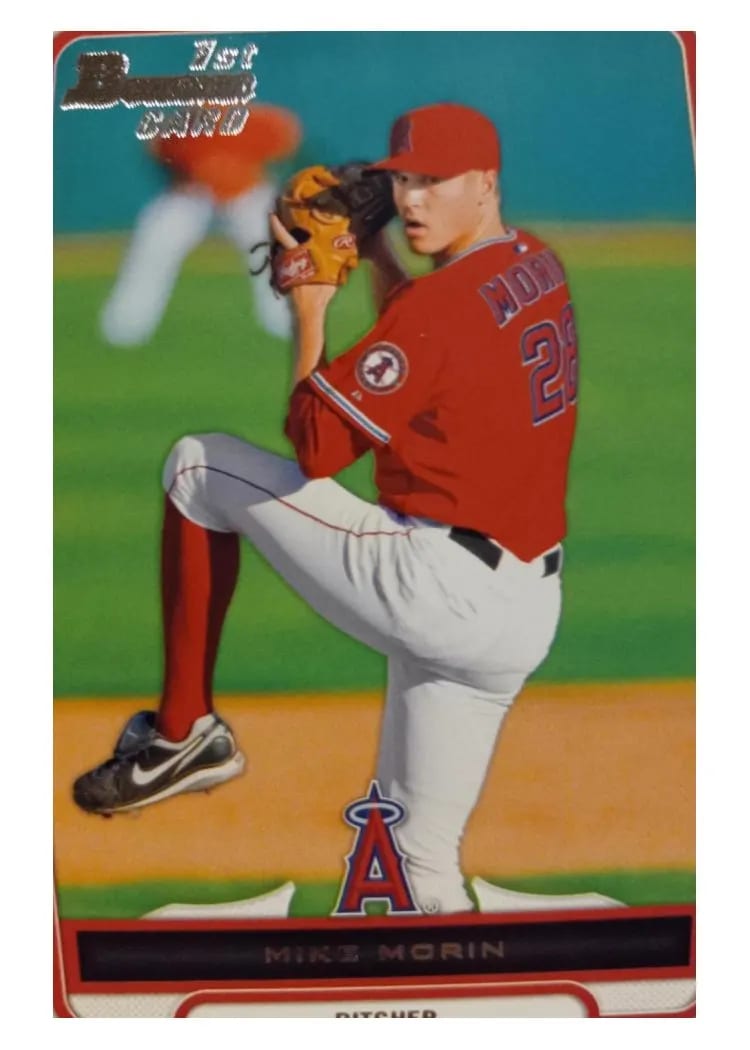 2012 Bowman Draft Mike Morin #BDPP111 card