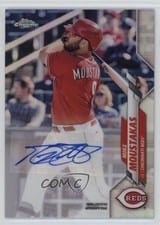 2020 Topps Chrome Update Autograph Mike Moustakas #USA-MM card