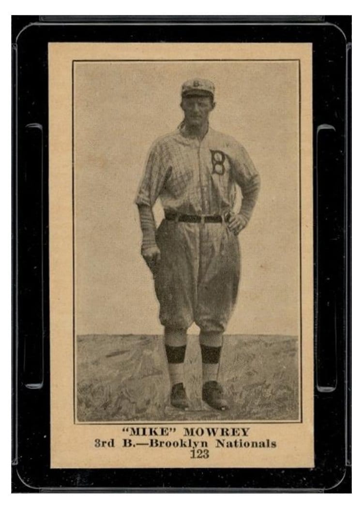 1917 Boston Store 'Mike' Mowrey #123 card