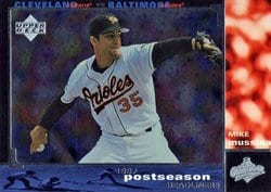 1998 Upper Deck Base Set Mike Mussina #423 card