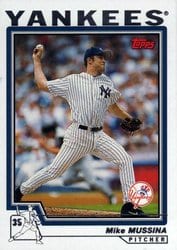 2004 Topps Base Set Mike Mussina #221 card
