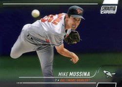 2022 Stadium Club Chrome Base Set Mike Mussina #303 card