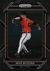 2023 Panini Prizm Base Set Mike Mussina #271 card