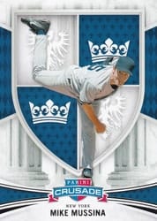 2024 Panini Crusade Base Set Mike Mussina #154 card