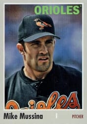 2024 Topps Archives Base Set Mike Mussina #108 card