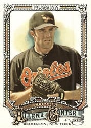 2025 Topps Allen & Ginter Base Set Mike Mussina #307 card
