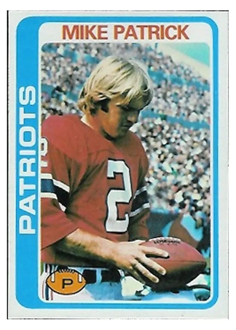 1978 Topps Mike Patrick #56 card