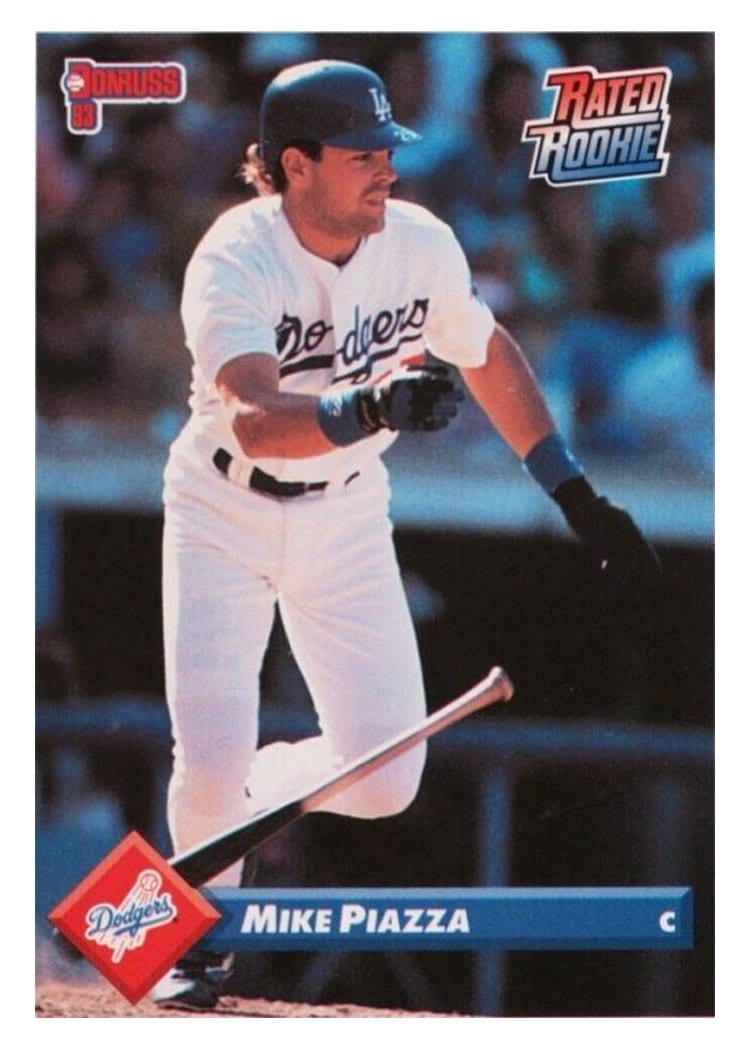 1993 Donruss Base Set Mike Piazza #209 card