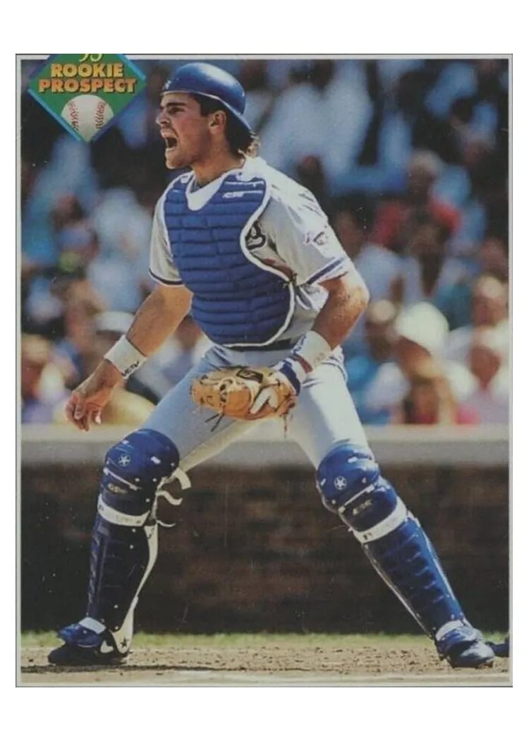 1993 Pinnacle Mike Piazza #252 card