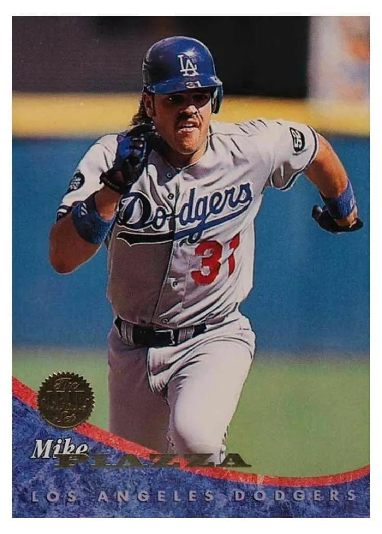 1994 Leaf Mike Piazza #436 card