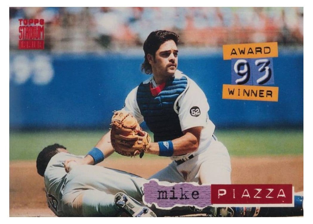 1994 Stadium Club Base Set Mike Piazza #140 card