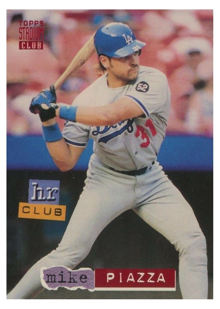 1994 Stadium Club Base Set Mike Piazza #266 card