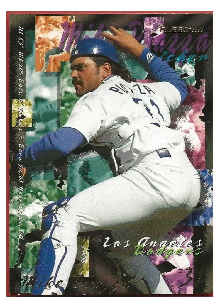 1995 Fleer Mike Piazza #547 card