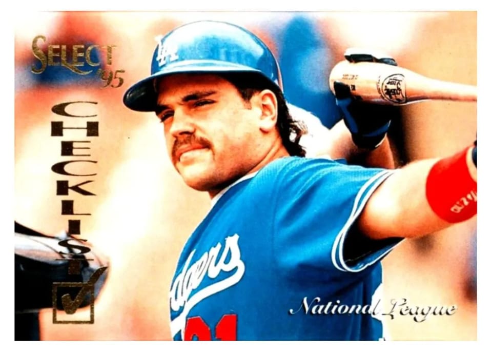 1995 Select Mike Piazza #248 card