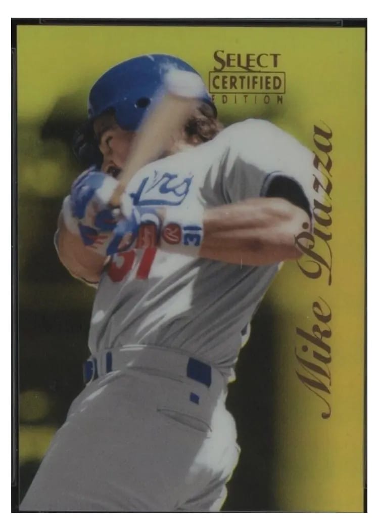 1996 Select Certified Mike Piazza #30 card