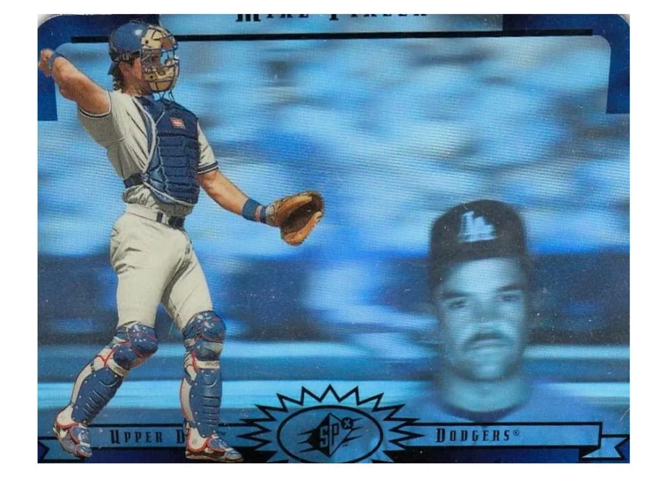 1996 Spx Mike Piazza #33 card