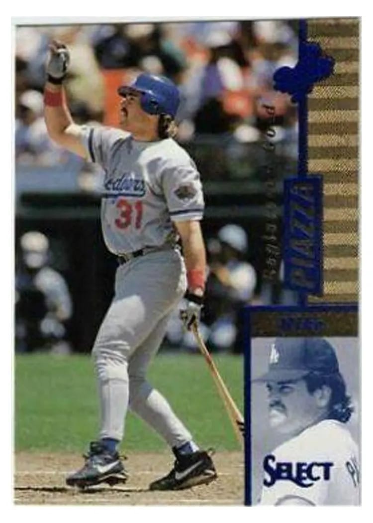 1997 Select Mike Piazza #32 card