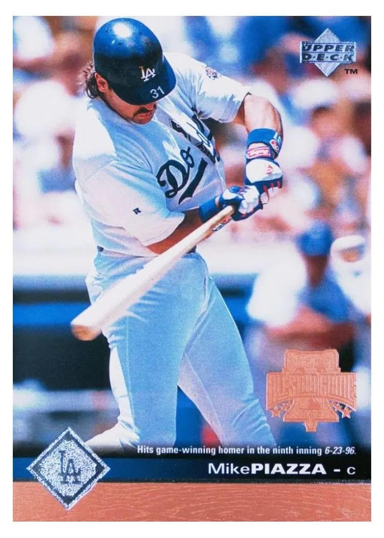 1997 Upper Deck Mike Piazza #95 card