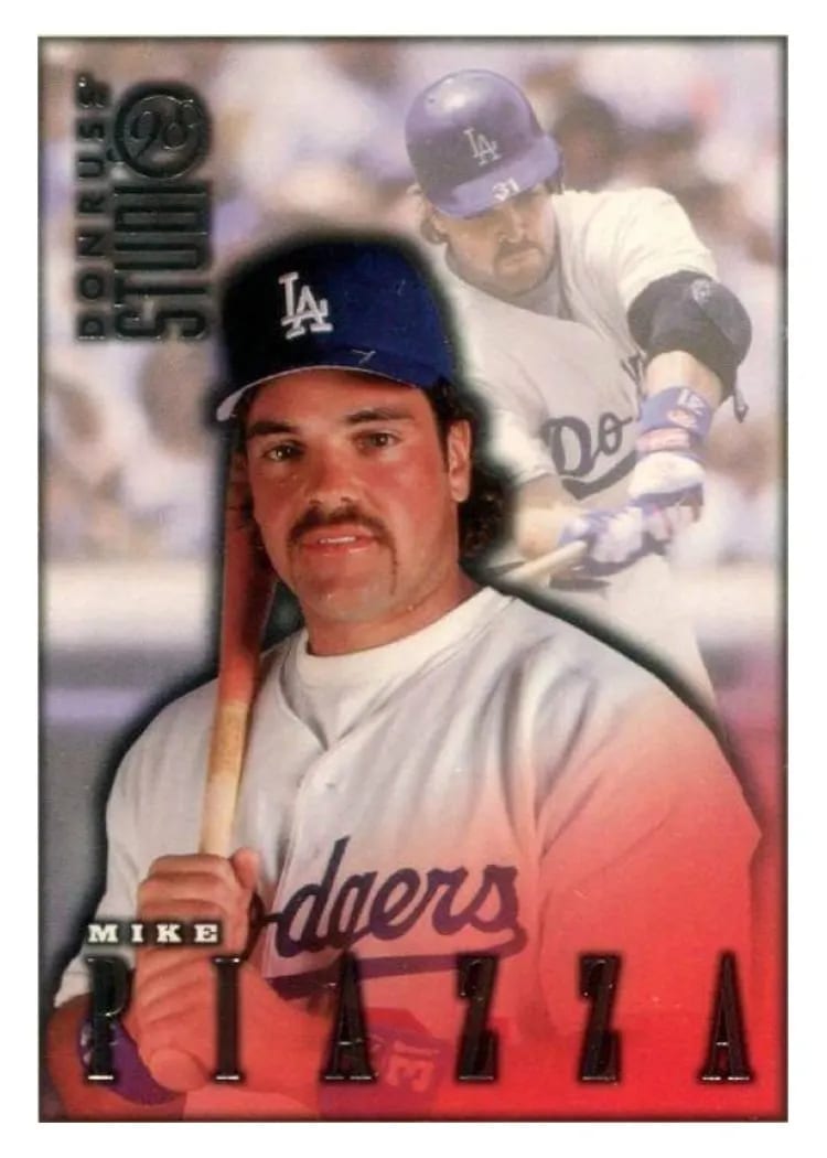 1998 Studio Mike Piazza #62 card
