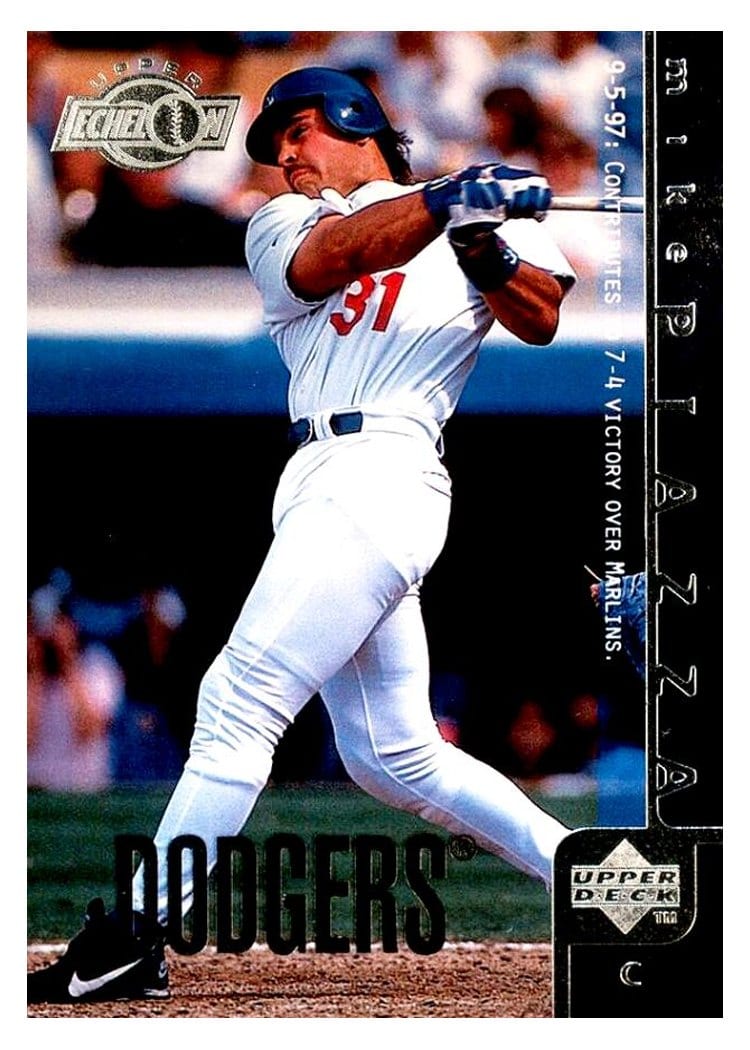 1998 Upper Deck Base Set Mike Piazza #453 card