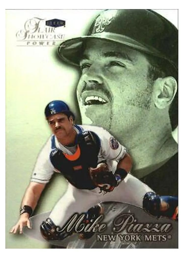 1999 Flair Showcase Mike Piazza #13 card