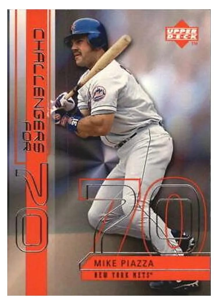 1999 Upper Deck Challengers Challengers Mike Piazza #C7 card