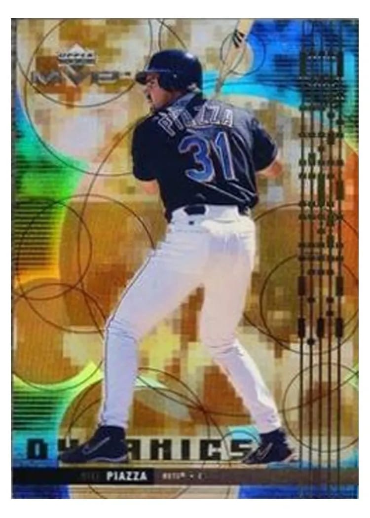 1999 Upper Deck MVP Dynamics Mike Piazza #D4 card