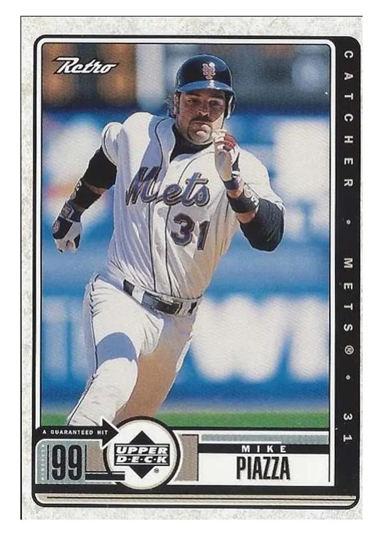 1999 Upper Deck Retro Mike Piazza #52 card