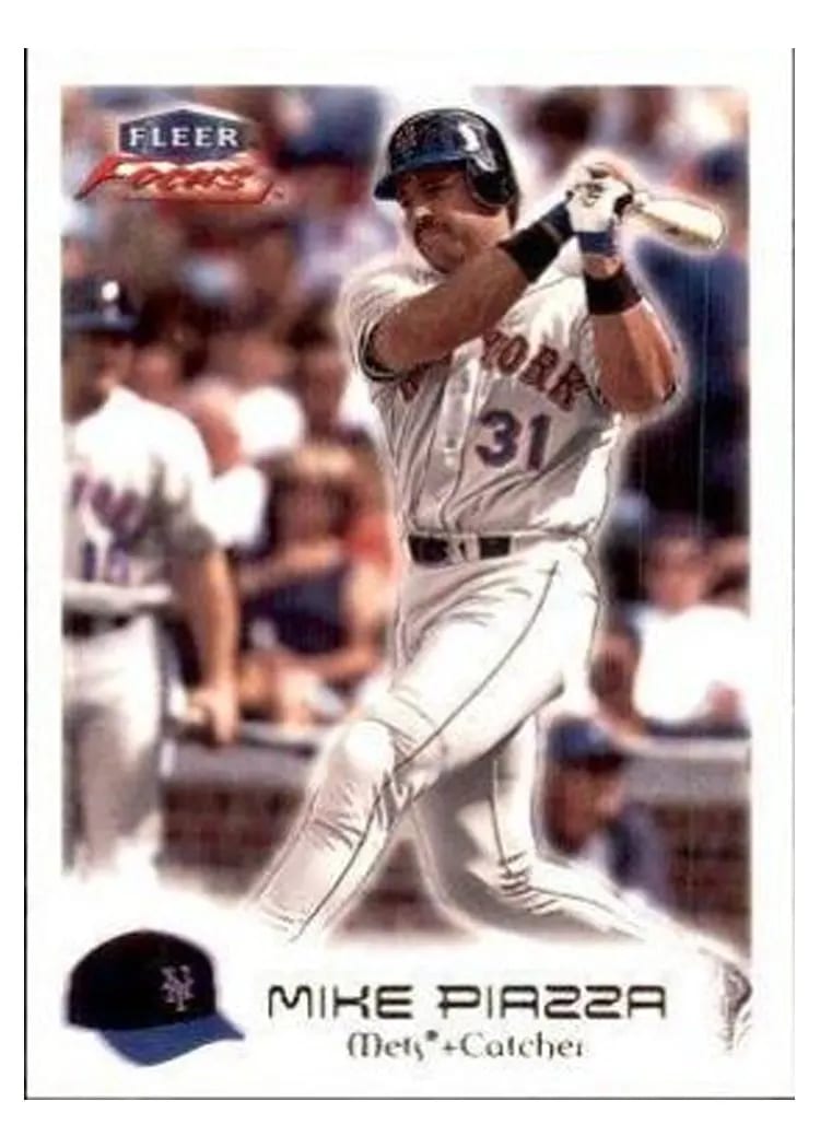 2000 Fleer Focus Mike Piazza #109 card