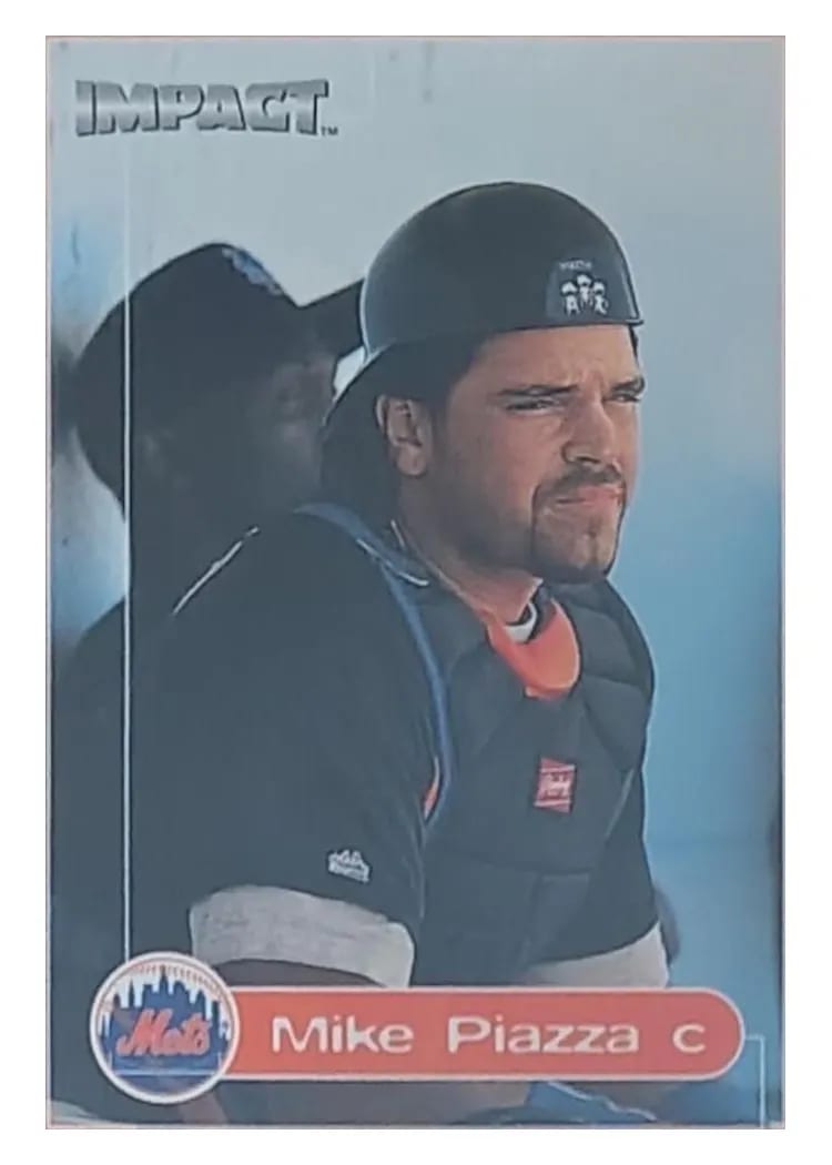 2000 Fleer Impact Mike Piazza #29 card