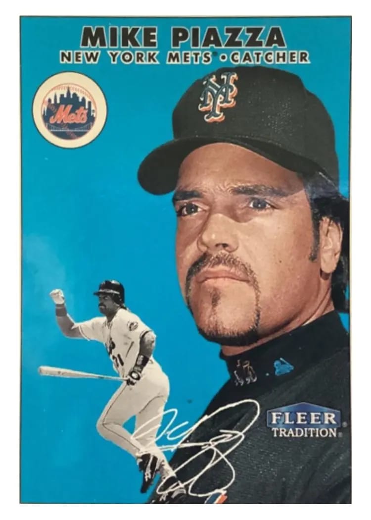 2000 Fleer Tradition Mike Piazza #9 card