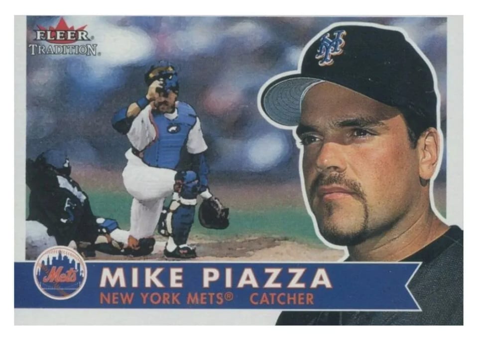 2001 Fleer Mike Piazza #152 card