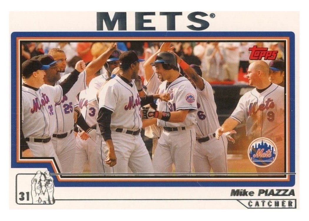 2004 Topps Base Set Mike Piazza #31 card