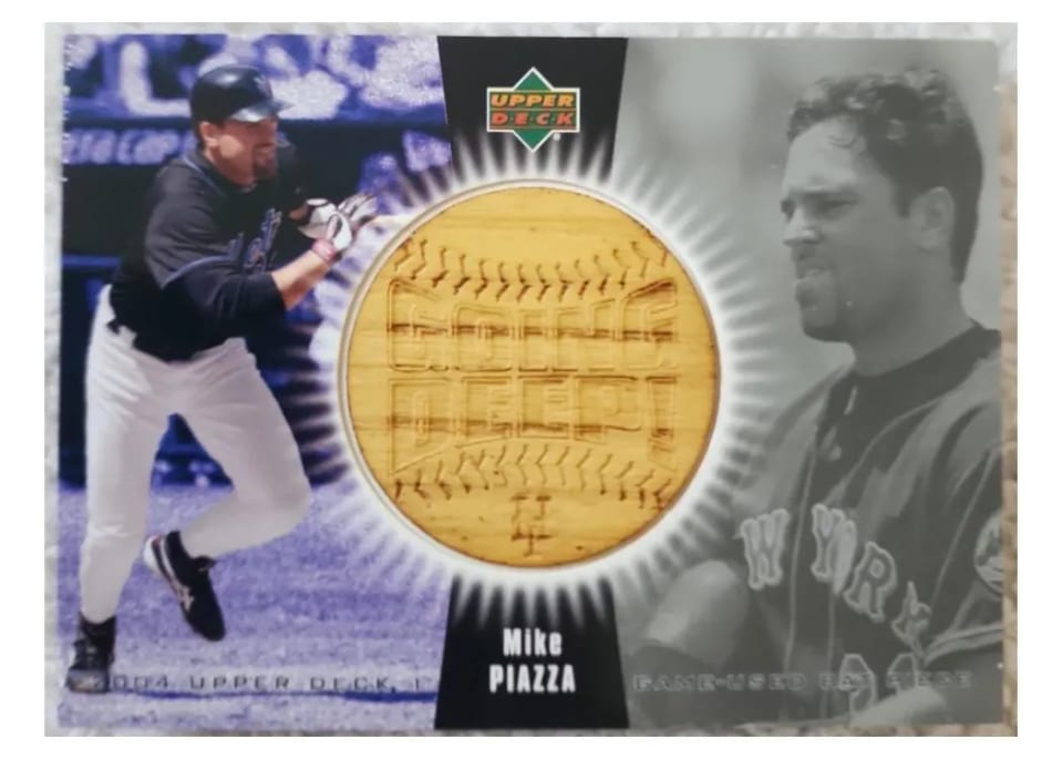 Mike Piazza, 2004 Upper Deck Going Deep Bat