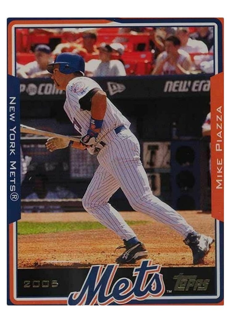 2005 Topps Base Set Mike Piazza #450 card