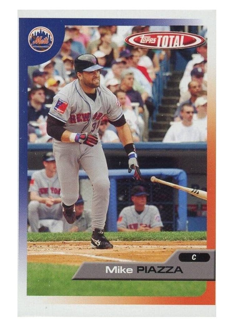 2005 Topps Total Base Set Mike Piazza #450 card