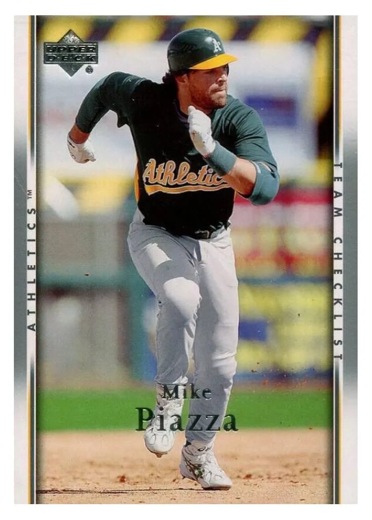2007 Upper Deck Mike Piazza #866 card