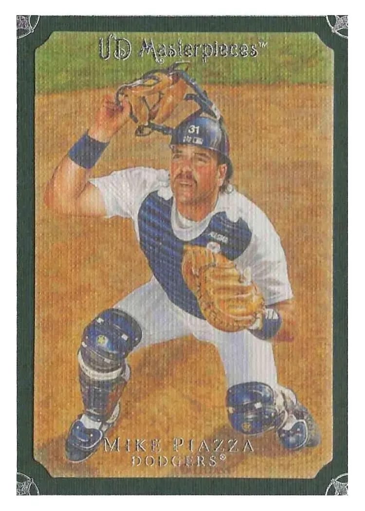 2007 Upper Deck Masterpieces Mike Piazza #40 card