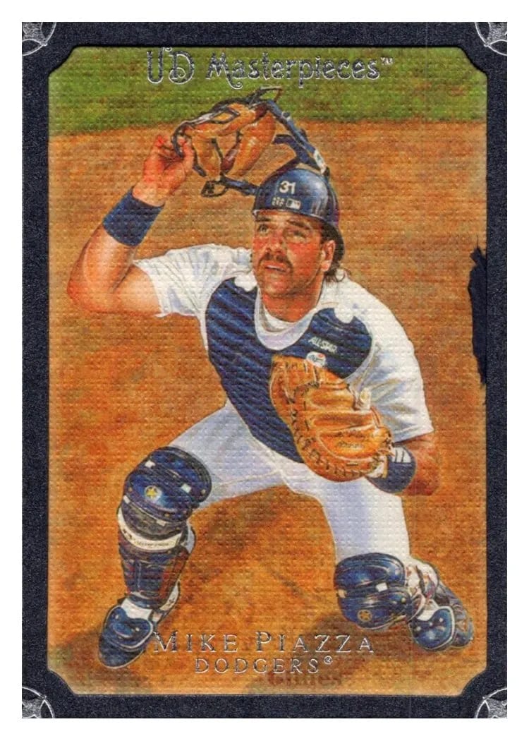2007 Upper Deck Masterpieces Mike Piazza #40 card