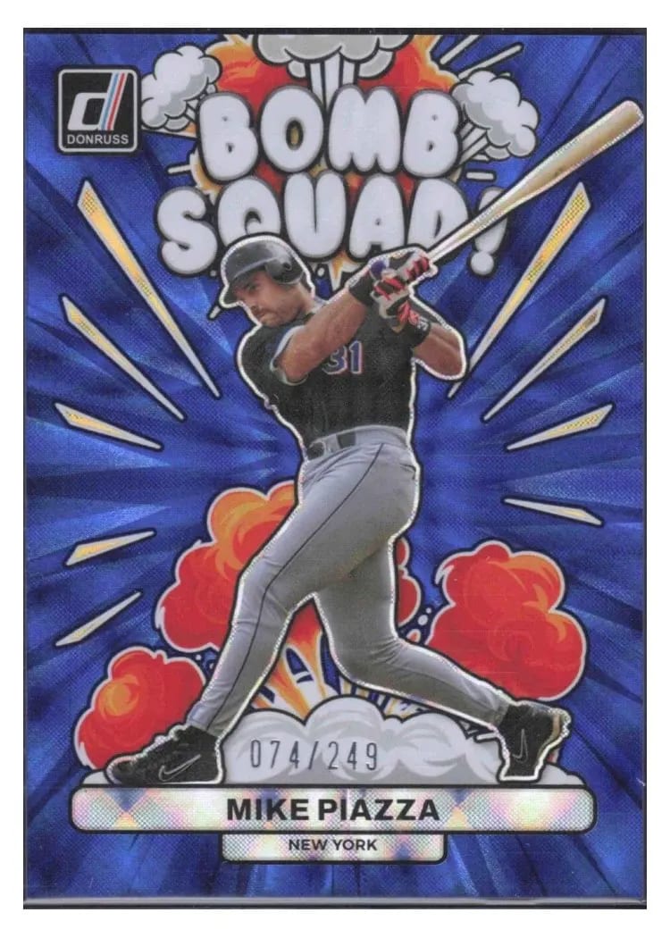 2023 Donruss Bomb Squad Mike Piazza #BS8 card