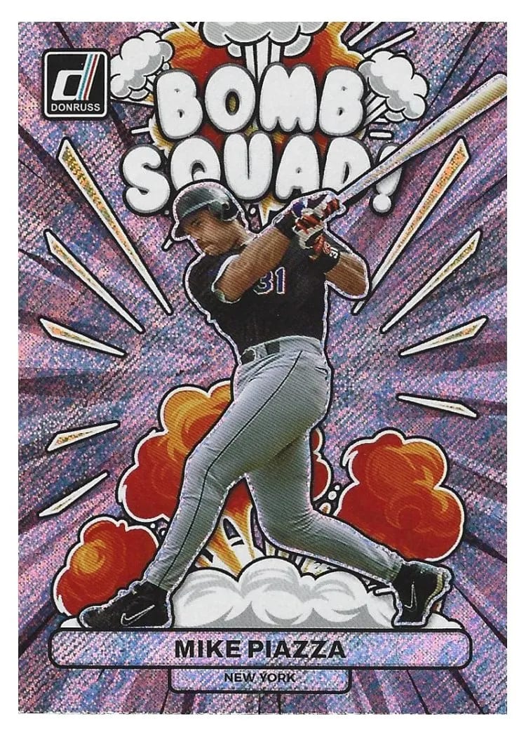2023 Donruss Bomb Squad Mike Piazza #BS8 card