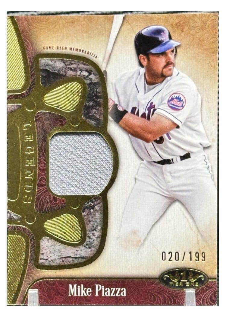 2025 Topps Tier One Legend Relics Mike Piazza #T1LR-MP card