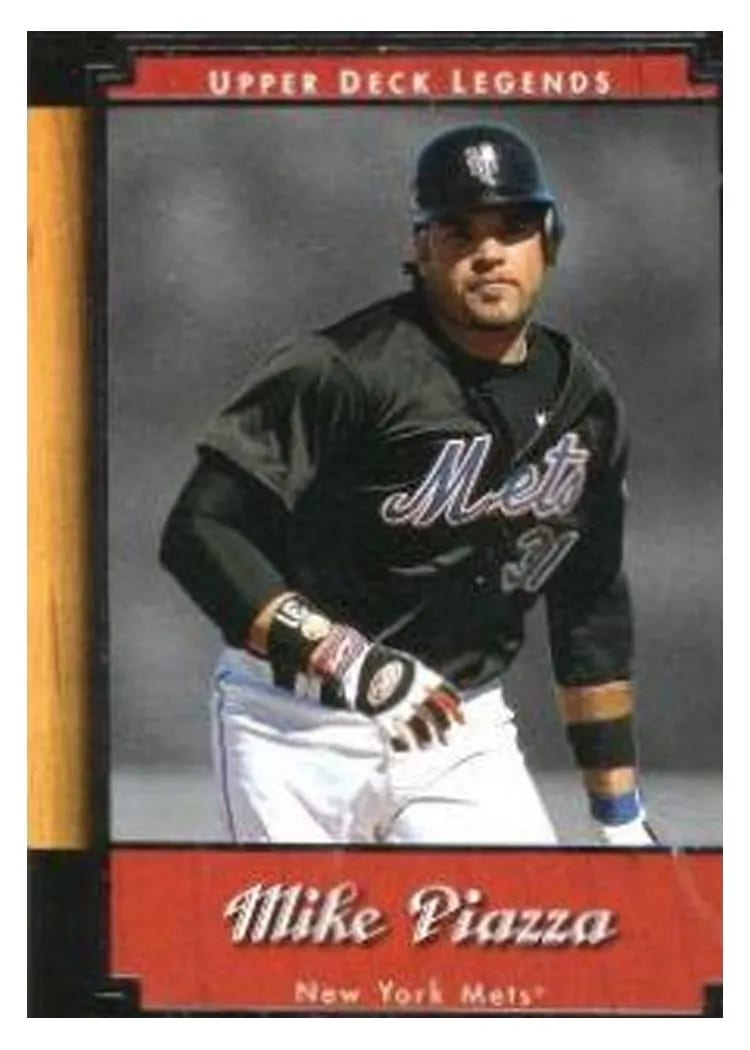 2001 Upper Deck Legends Mike Piazza #"76" card